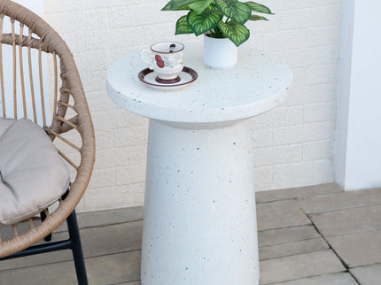 Terrazzo - Outdoor Side Table - White