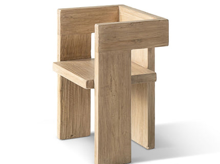 Avenel - Sculptural Block Accent Chair