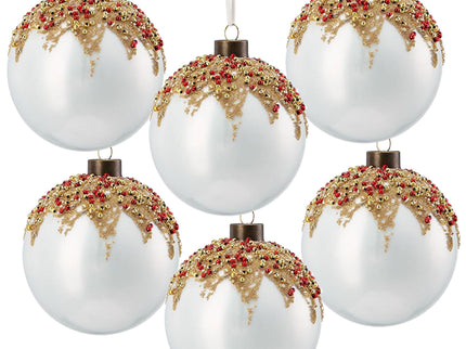 Christmas Ball Ornaments, Decorative Hanging Ball Christmas Tree Ornaments For Holiday Party Decorations
