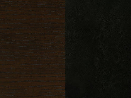 Tufted Upholstered Dining Bench - Brown