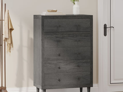 Nystrom - Mid Century Modern 5 Drawer Dresse