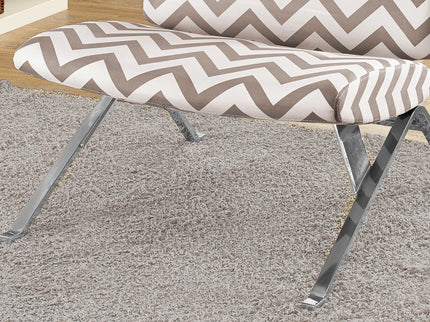 Accent Chair, Armless, Fabric, Living Room, Bedroom, Contemporary, Modern
