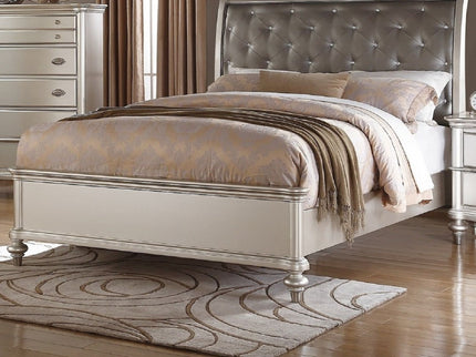 Tufted Headboard Bed