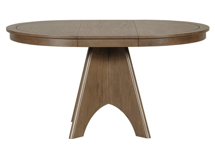 Extendable Dining Table With Sturdy Crossed Legs