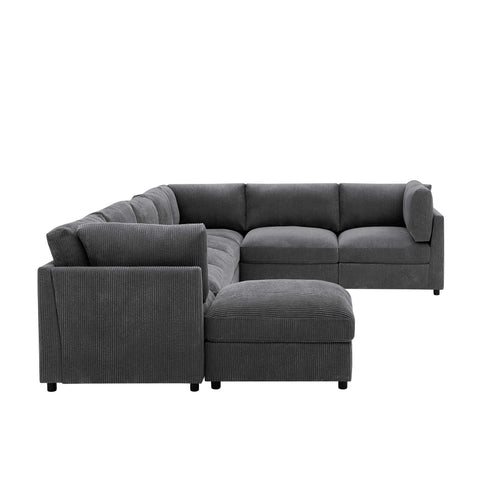 Modern Reversible Modular Sectional