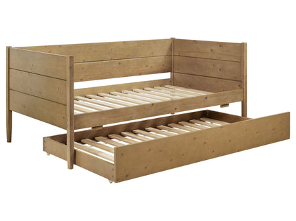 Stewart - Twin Daybed With Trundle - Natural