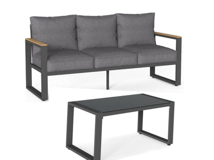 Modern Outdoor Sofa Set With Coffee Table