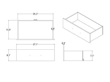 Adelaide - Dresser With Sleek Finish And Drawer Pulls