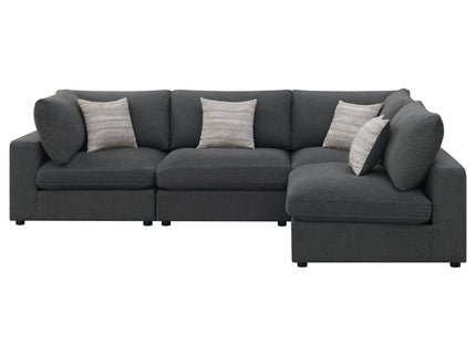 Rhette - Upholstered Sectional With Reversible Cushions