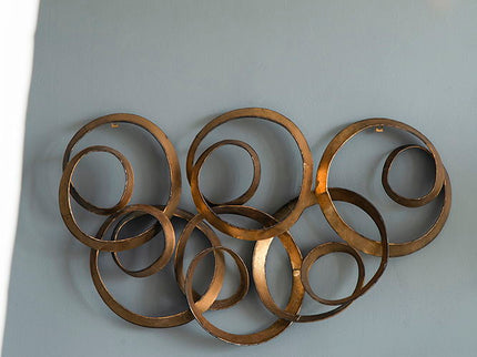 SerethaLeaf Wall Decor - Gold