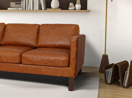 Memphis - Waxy Sofa - Cognac
