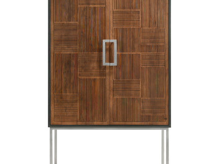 Washoe - 2 Door Bar Cabinet - Walnut