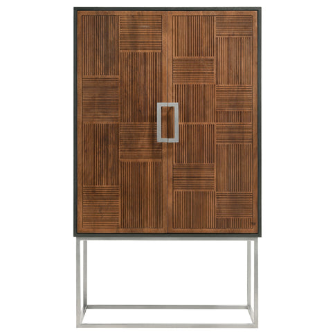 Washoe - 2 Door Bar Cabinet - Walnut