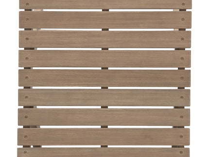 Sedona - Outdoor Side Table With Open Slat Design