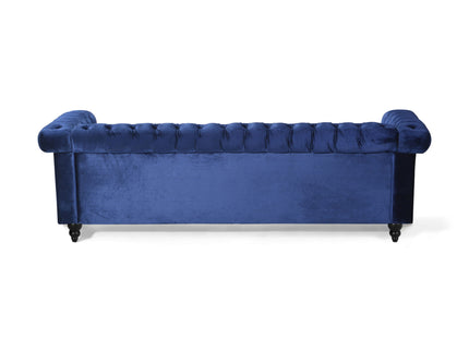 Chesterfield Style 3 Seater Sofa With Deep Button Tufting