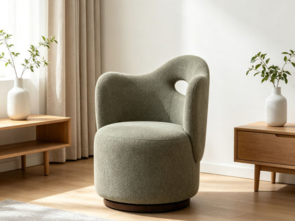 Yves - Swivel Chair - Olive