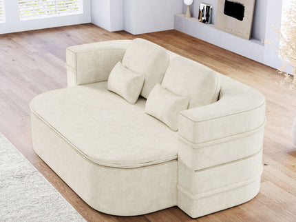 2 In 1 Foldable Sofa Bed With Multi Functional Blanket, Floor Lounge Sofa