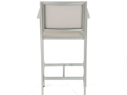 Outdoor Rust Proof Aluminum Barstools (Set of 2)