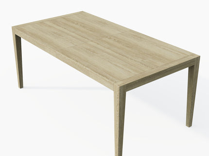Adeline - Rectangular Dining Table With Leaves - Natural Wood Wash