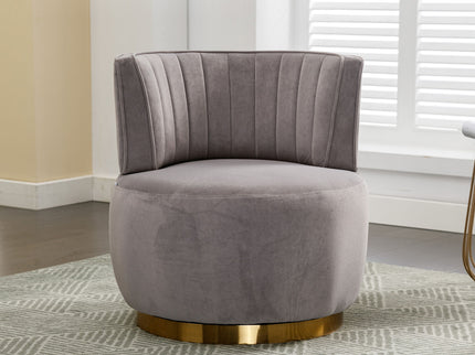 360 Degree Swivel Cuddle Barrel Accent Sofa Chair