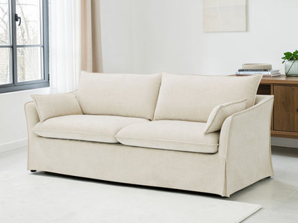 Shane - Sofa With 2 Pillows - Beige