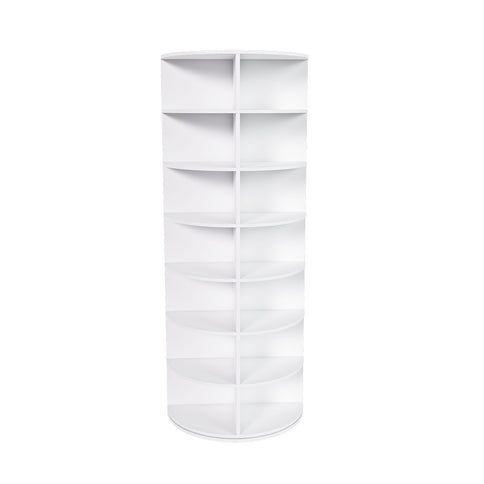 Rotating Shoe Rack Tower