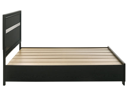 Eastern - King Storage Platform Bed 2 Drawer - Black