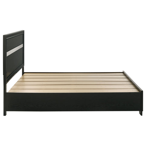 Eastern - King Storage Platform Bed 2 Drawer - Black