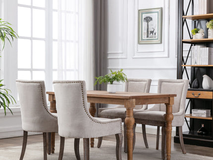 Ultra - Side Dining Chair, Nail Head (Set of 2)
