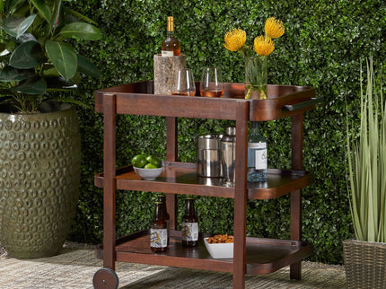 Home Selleck - Bar Cart - Mahogany