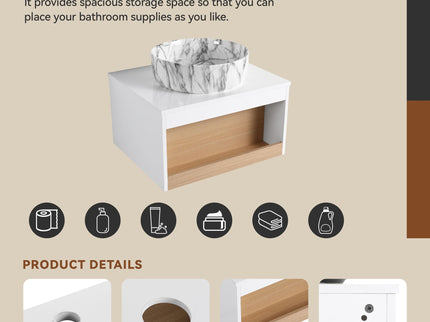 Floating Bathroom Vanity With Vessel Sink