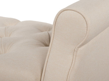 Jacqueline - Tufted Roll Arm Storage Bench