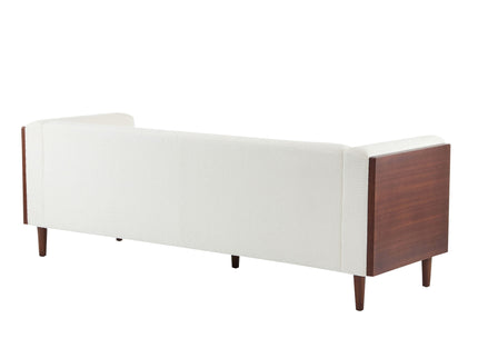 Contemporary 3 Seater Sofa With Tufted Design