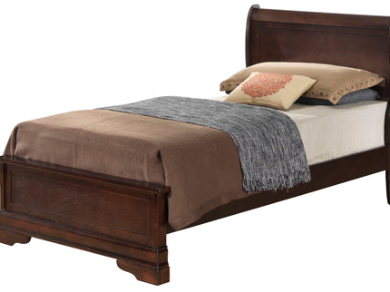 Louis Phillipe - Twin Bed - Cappuccino