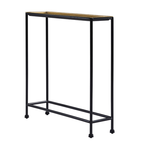 Trenton - Accent Side Table - Antique Bronze