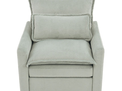 Modern Single Seat Accent Chair With Side Storage Pockets