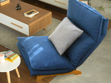 Single Lazy Sofa Chair Leisure Foldable Reclining Chair