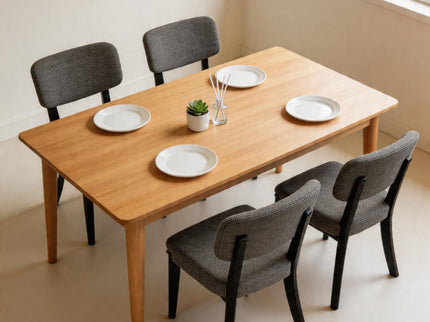 Contemporary Armless Dining Chairs (Set of 2)