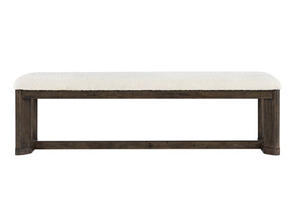 Backless Upholstered Dining Bench