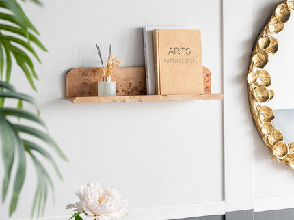 Burl - Eco-Friendly Floating Wall Shelf