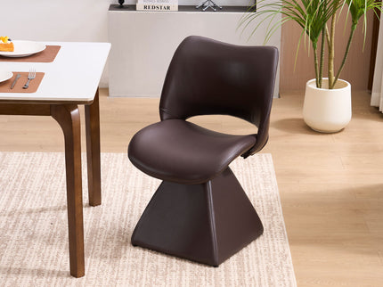 Modern Swivel Dining Chair With High Back