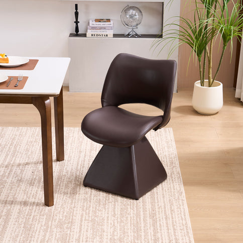 Modern Swivel Dining Chair With High Back