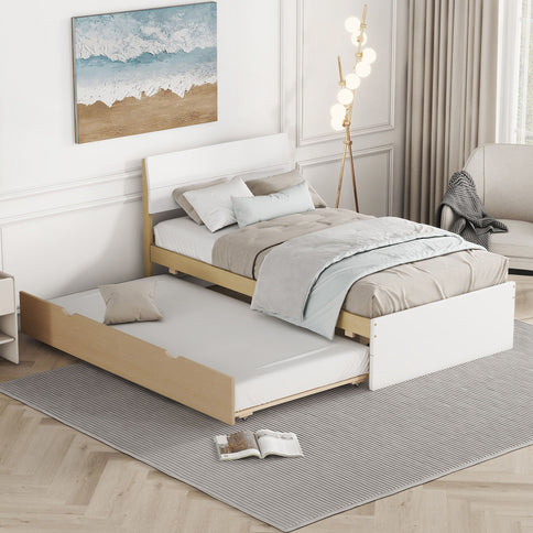 Modern Bed Frame With Headboard And Footboard