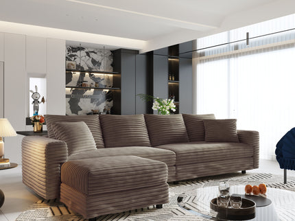 Modern Comfy Upholstered Sofa Cloud Couch & Deep Seat Couches
