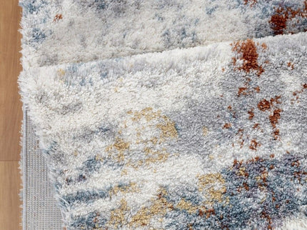 Loft Shag - 5' 3" X 7' Shaggy Area Rug - Gray - Polypropylene