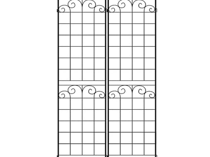 Metal Garden Trellis For Climbing Plants Outdoor Rustproof Plant Support Rose Trellis Netting Trellis