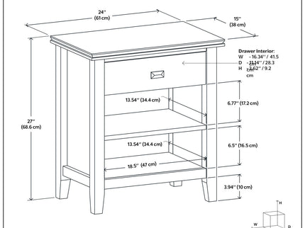 Artisan - Handcrafted Bedside Table