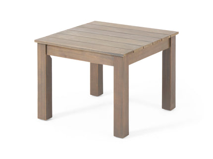 Halcyon - Outdoor Side Table With Slat Design