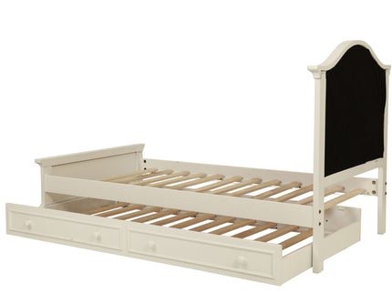 Contemporary Style Bed With Trundle