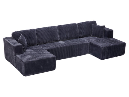 U-Shape Modular Sectional Sofa For Living Room